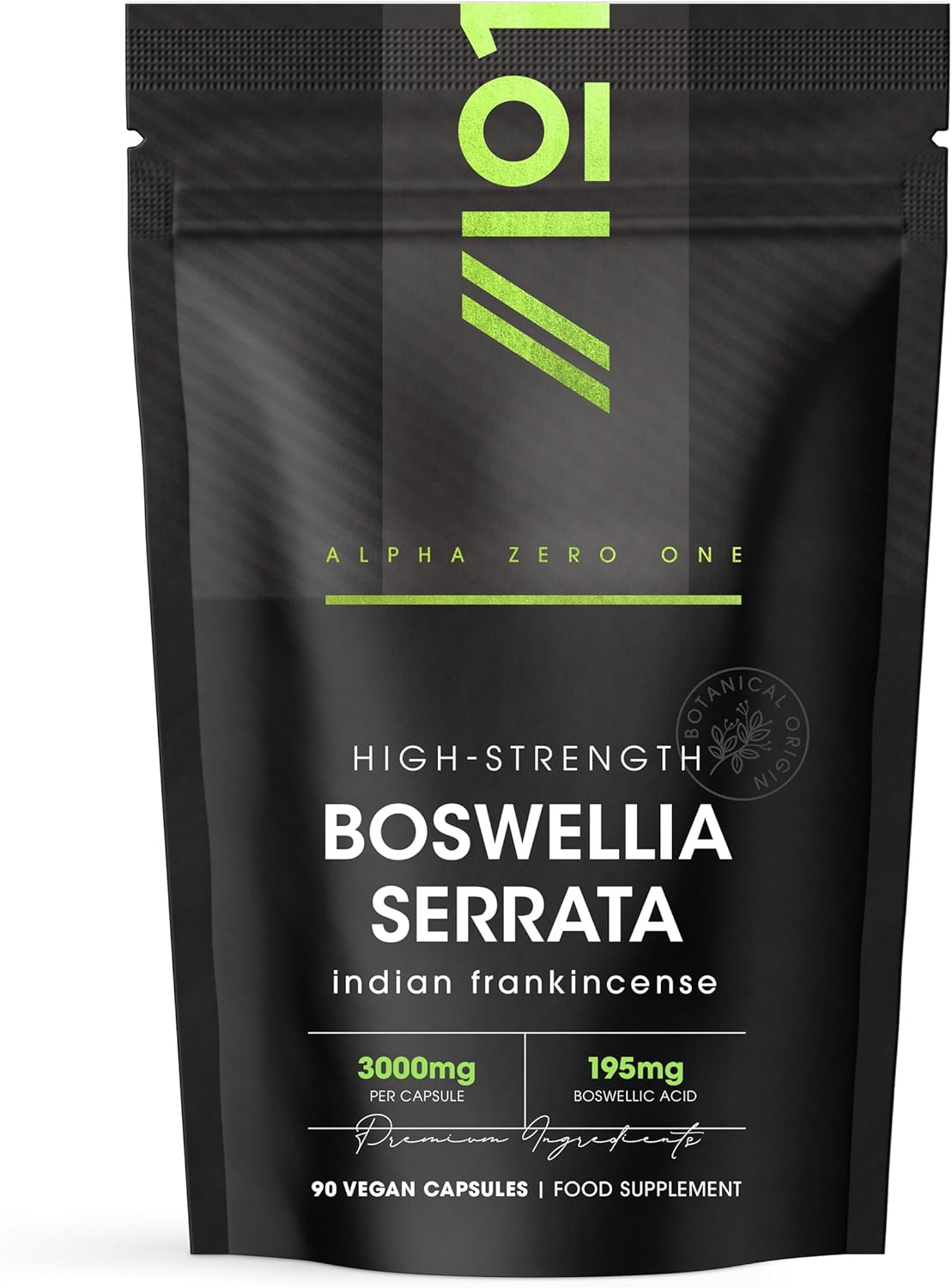 Alpha01 Boswellia Serrata Extract Review: Joint Support Aid