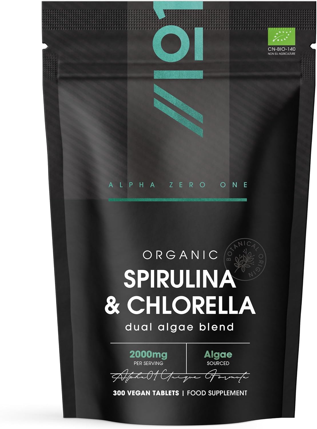 Alpha01 Organic Spirulina & Chlorella Review: Nutrient-Dense Supplement