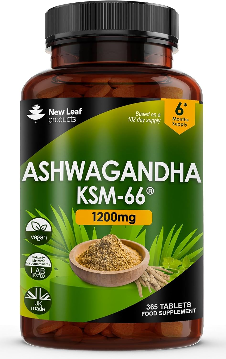 Ashwagandha KSM 66-365 Review: Stress Relief Support