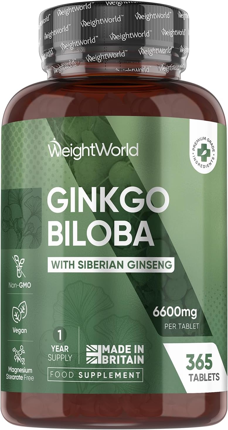 Ginkgo Biloba and Ginseng 6600mg Review: Focus Support Daily