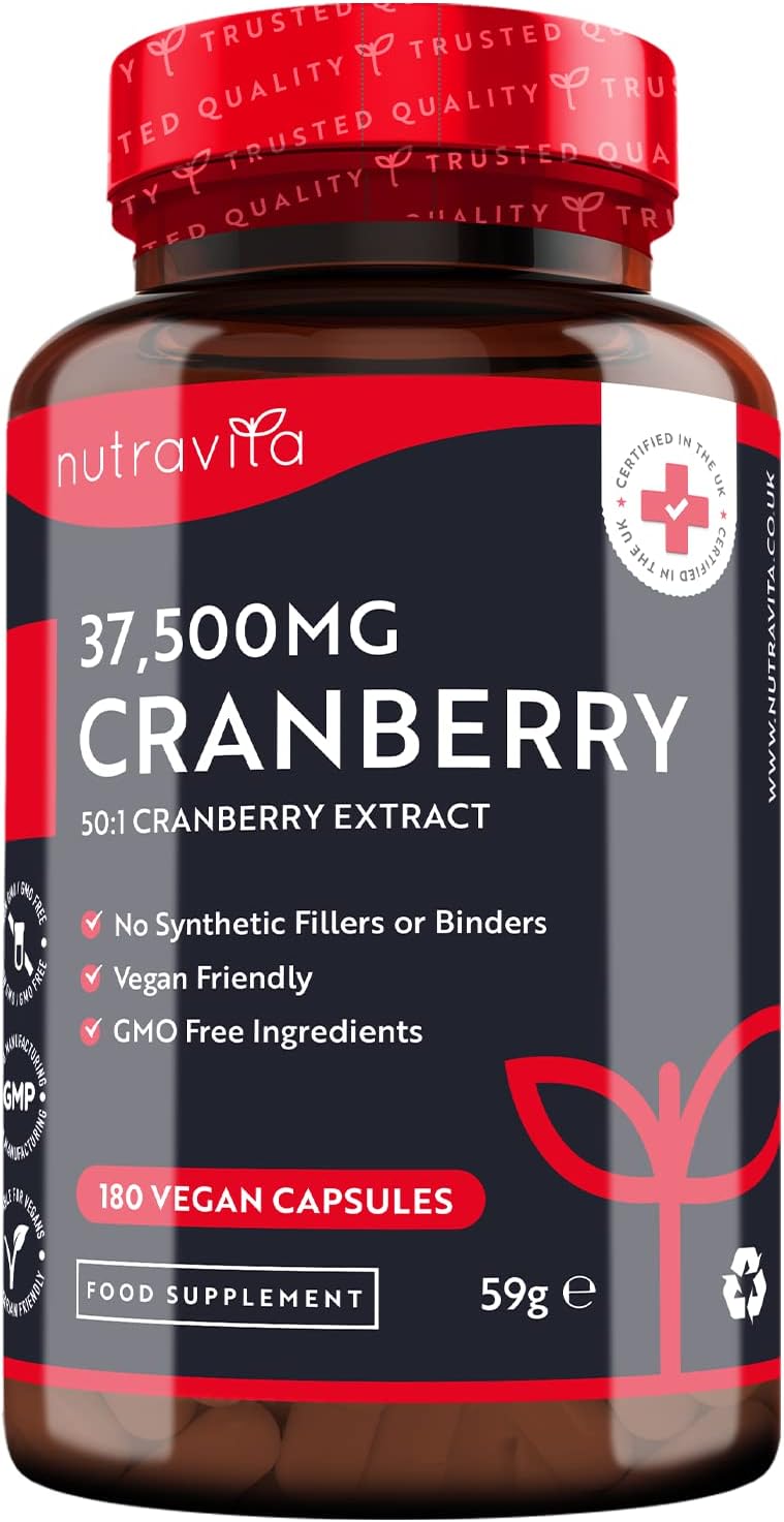 Nutravita Max Strength Cranberry Review: Supports Urinary Health