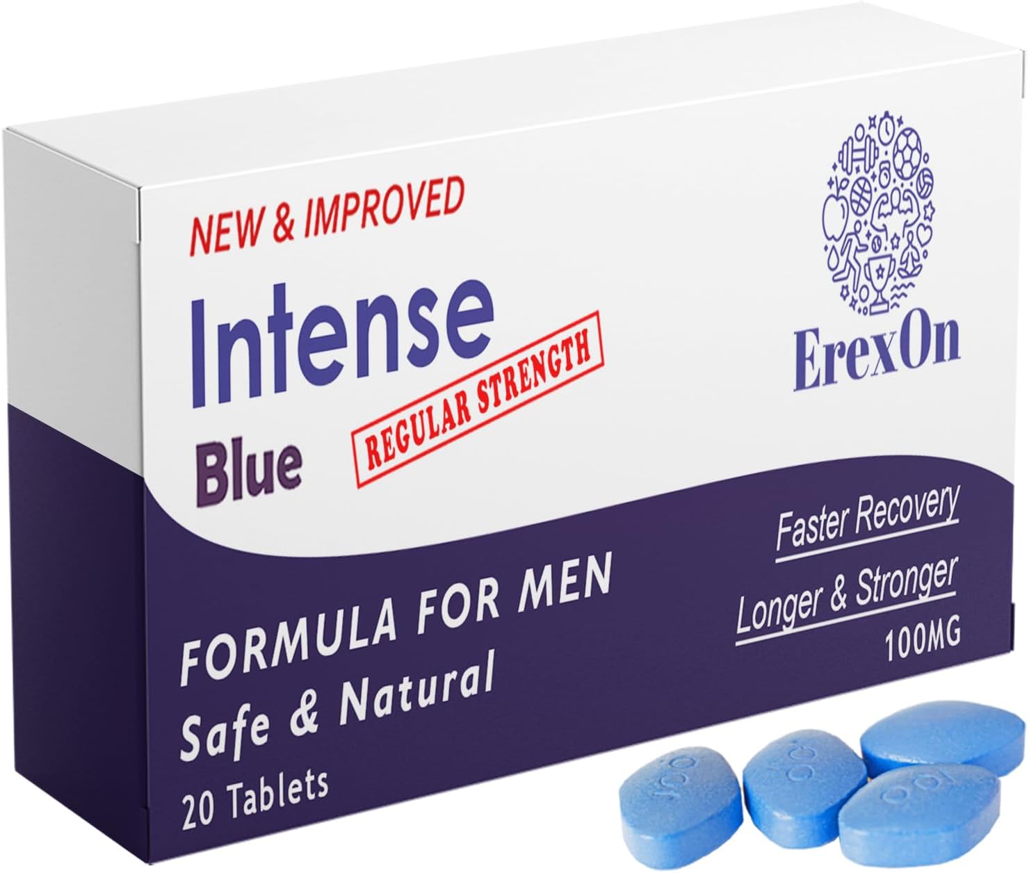 ErexOn Intense Blue Review: Support for Male Performance