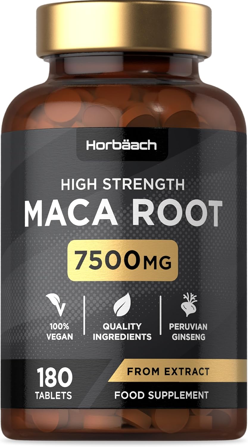 Horbaach Maca Root 7500mg Review: Energy Boost for All