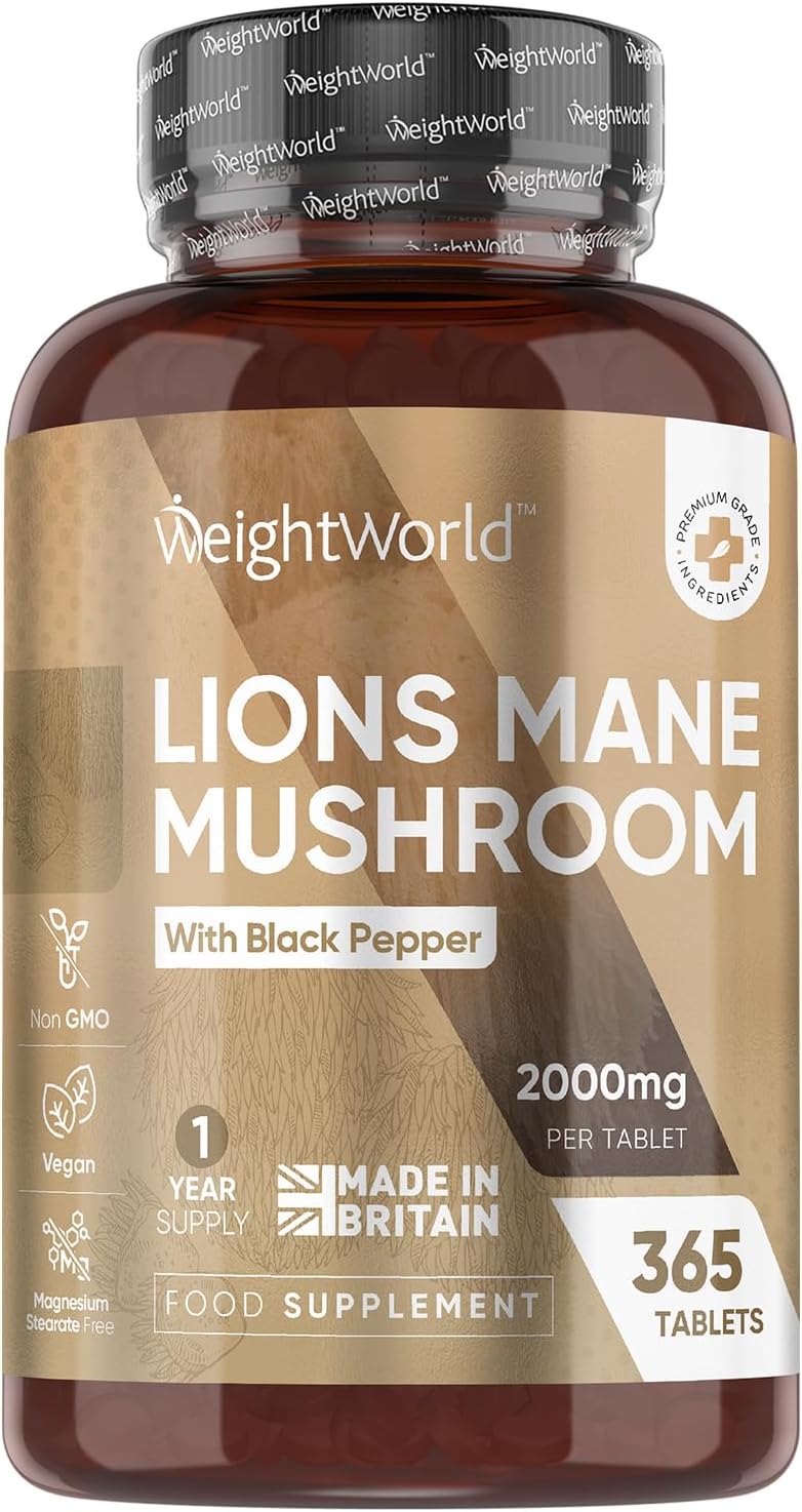 Lions Mane Supplement 2000mg Review: Mental Clarity Support
