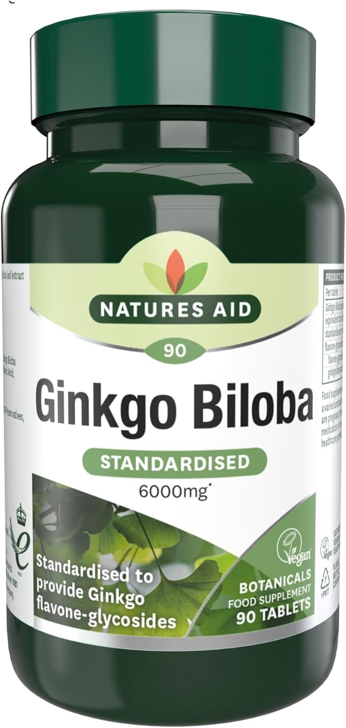 Natures Aid Ginkgo Biloba 6000mg Review: Sharpens Mental Clarity