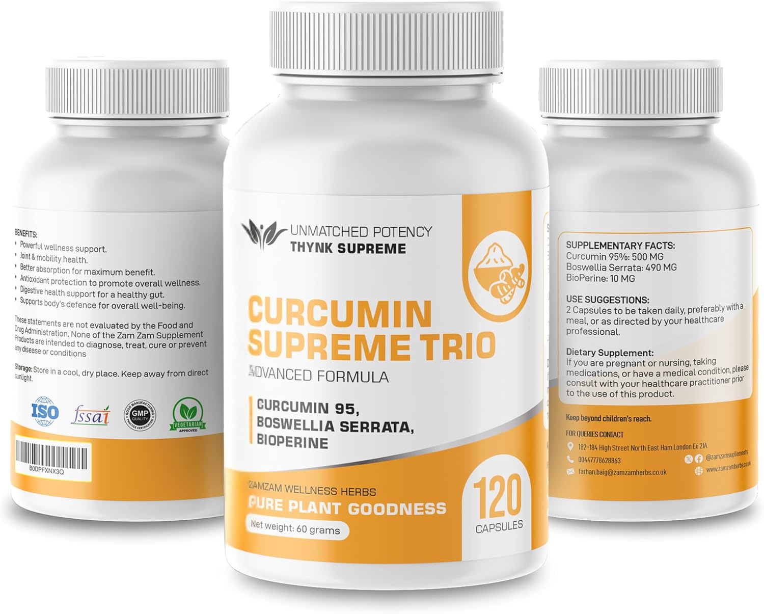 Curcumin Supreme Trio Review: Supports Joint Mobility Naturally