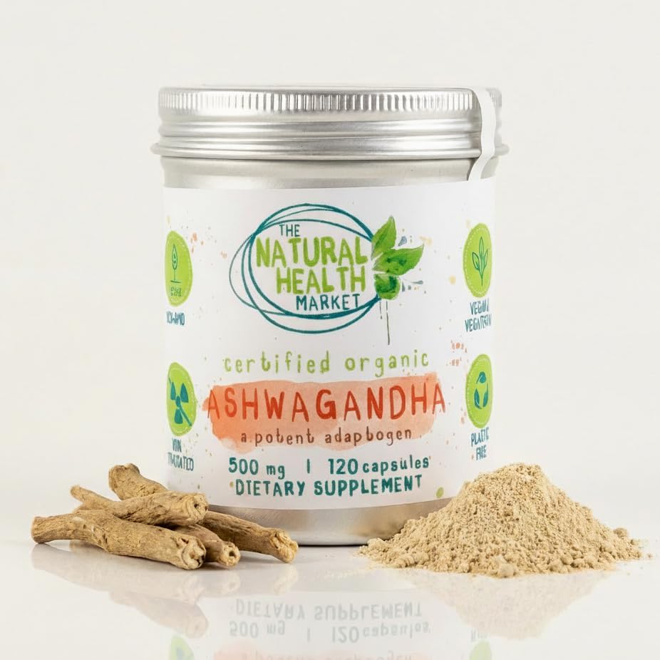The Natural Health Market Organic Ashwagandha Capsules Review: Discover Stress Relief and Vitality in Every Dose